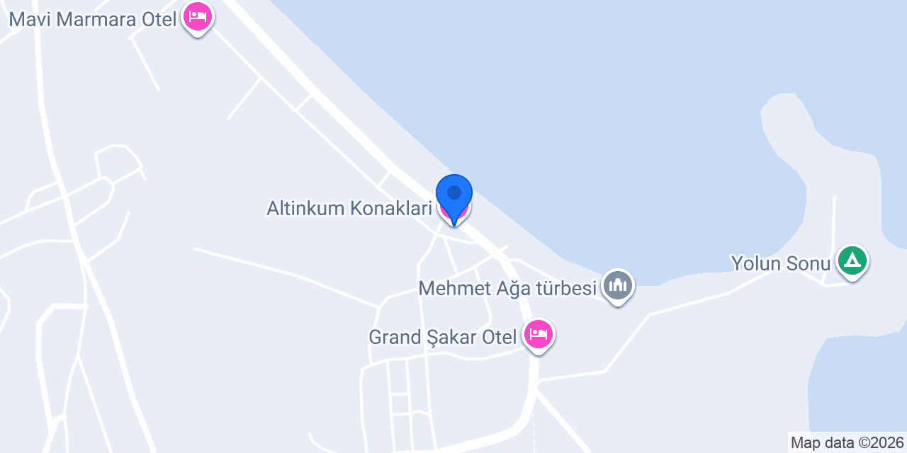 Altinkum Konaklari konumu