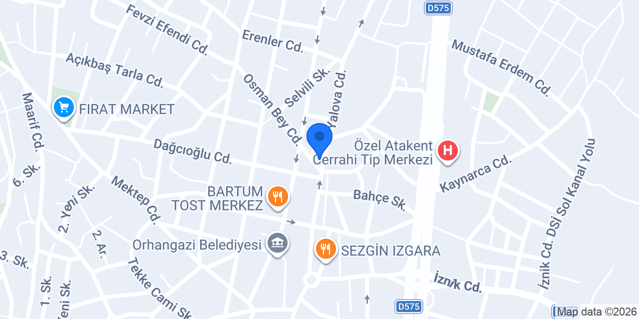 Sevim Eczanesi konumu