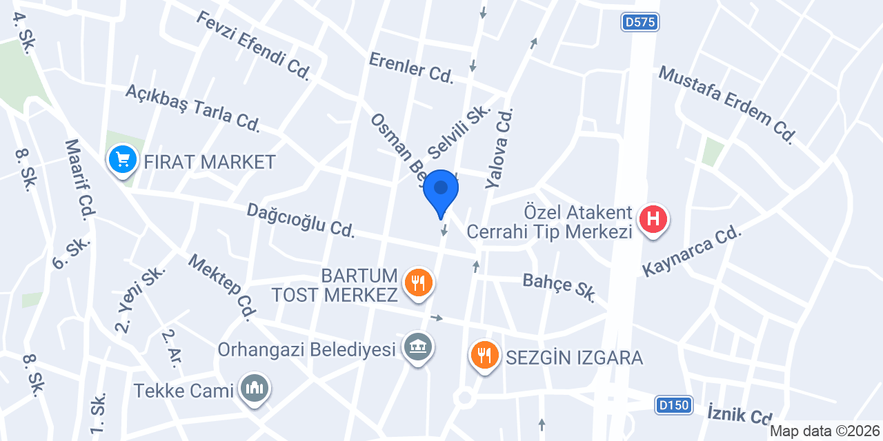 Meram Mobilya konumu