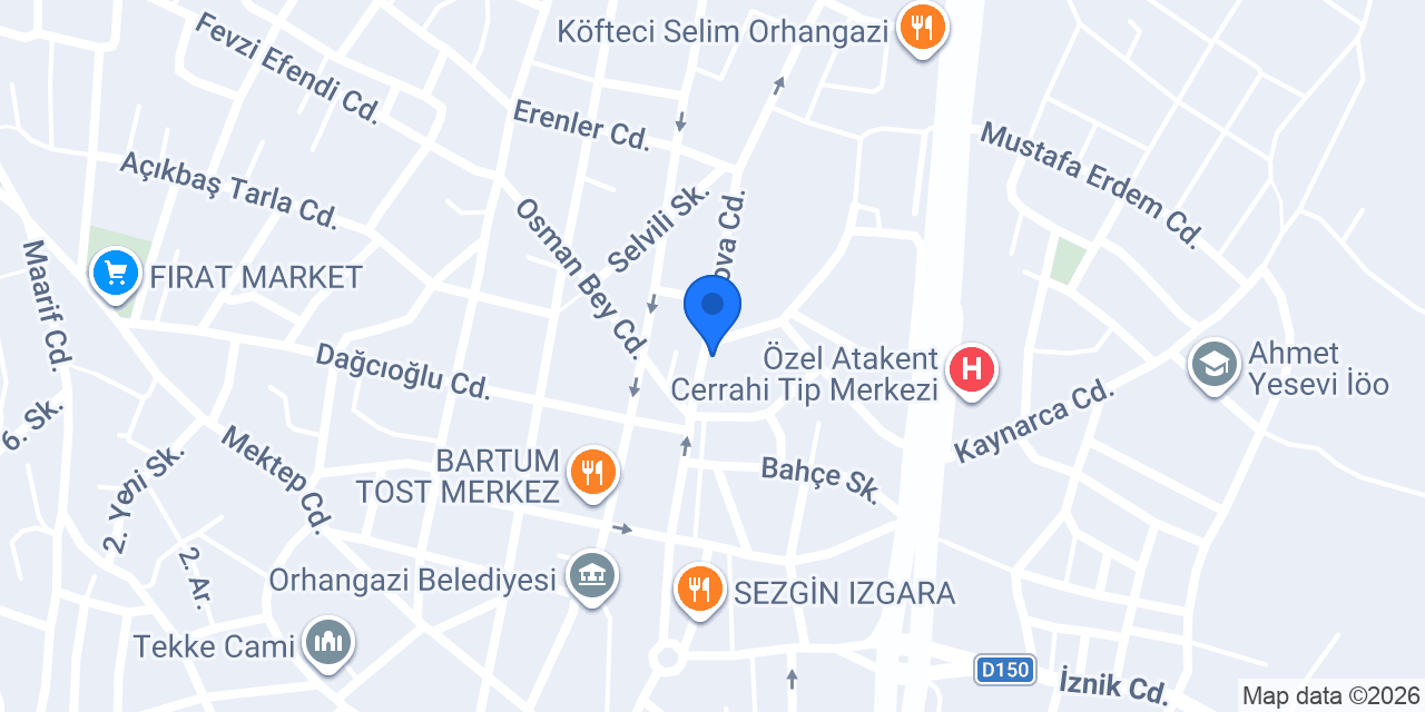 Marshall - Şentürk Arı Ticaret konumu