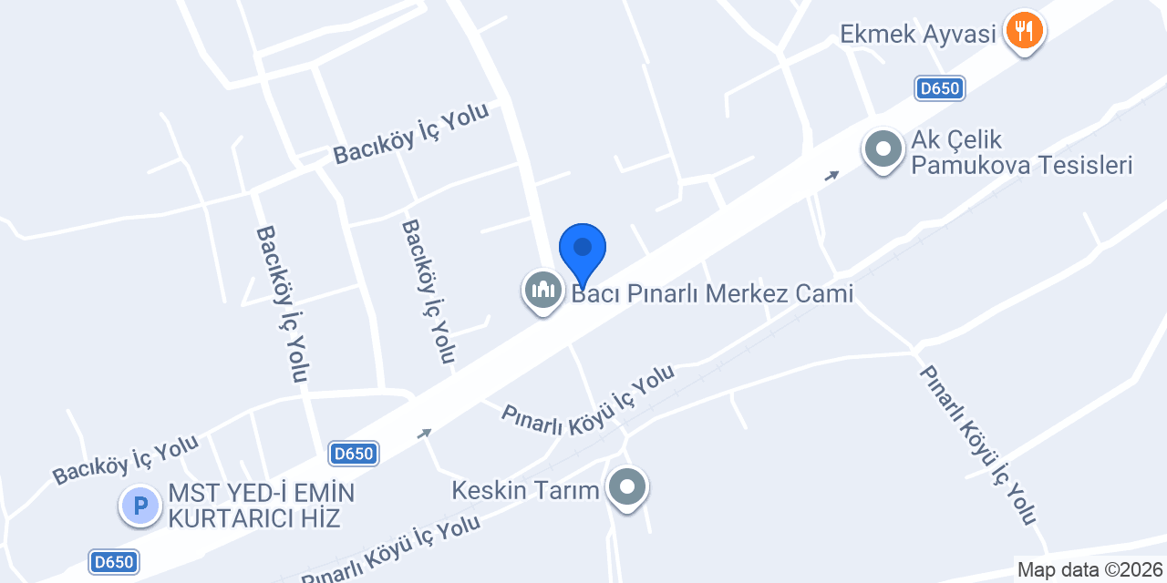 Yüksel Market konumu