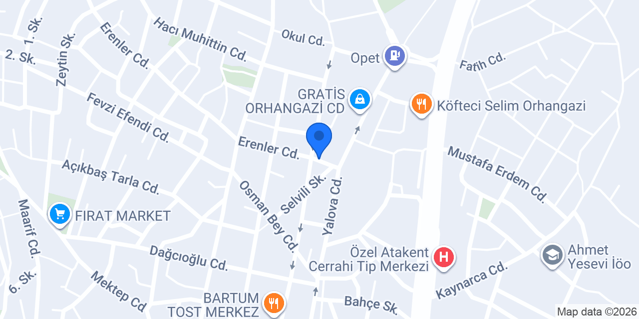 OKAN elektronik konumu