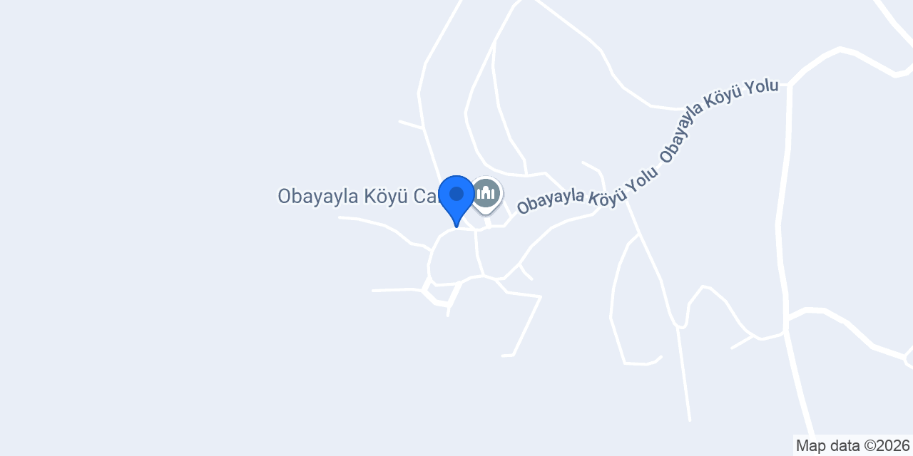 Obayayla Köyü Muhtarlığı konumu