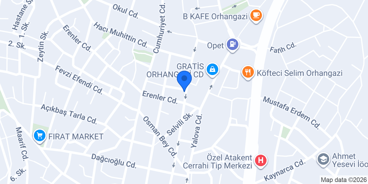 KUAFÖR OKTAY konumu