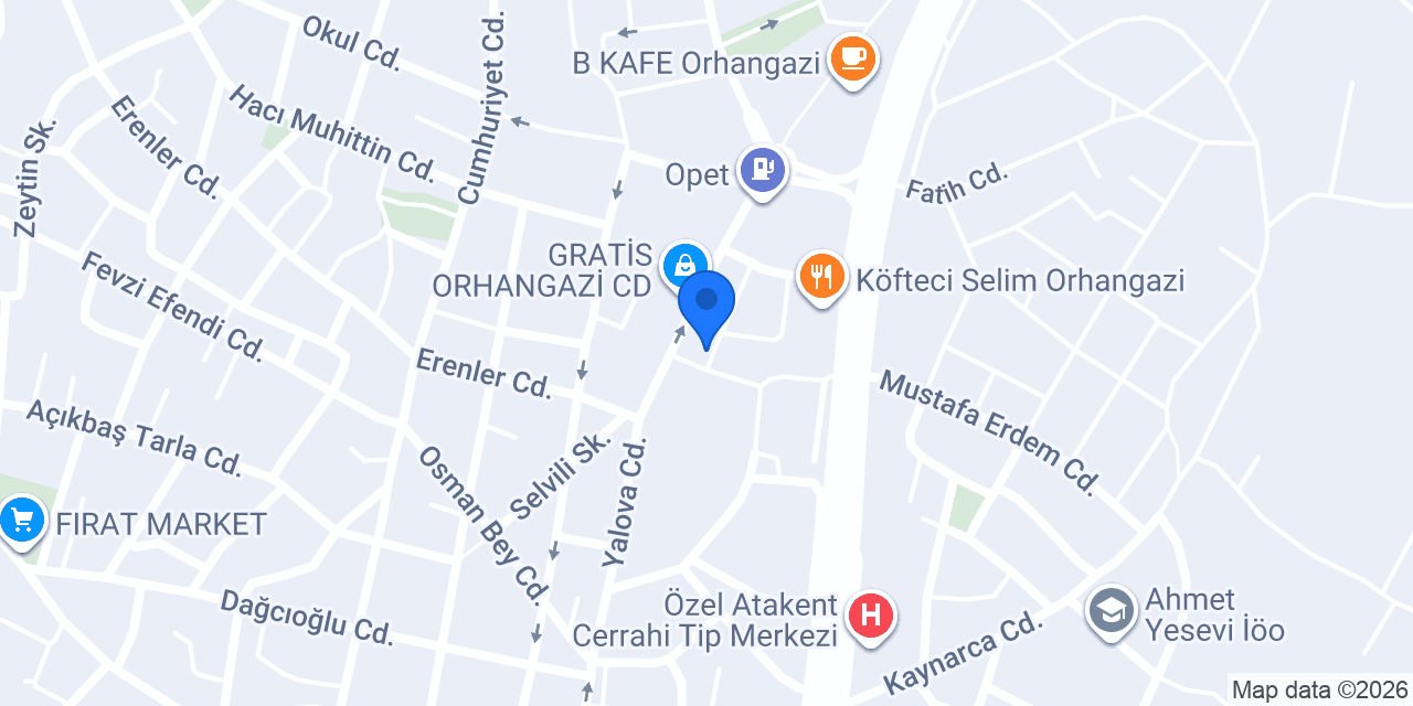 Terzi Orhan konumu