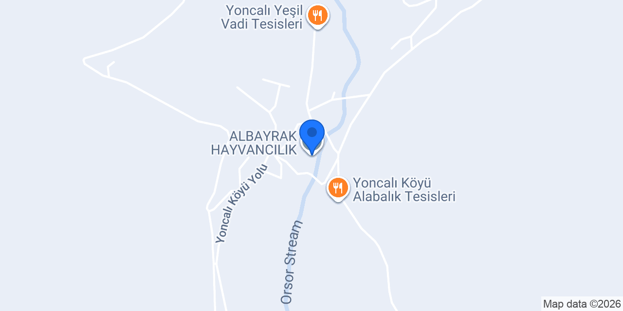 ALBAYRAK HAYVANCILIK konumu