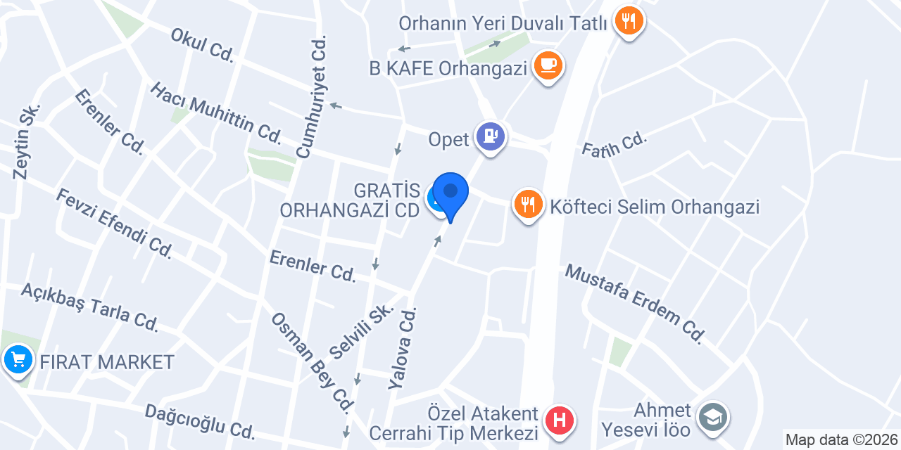 ERHANŞEN pırlanta konumu