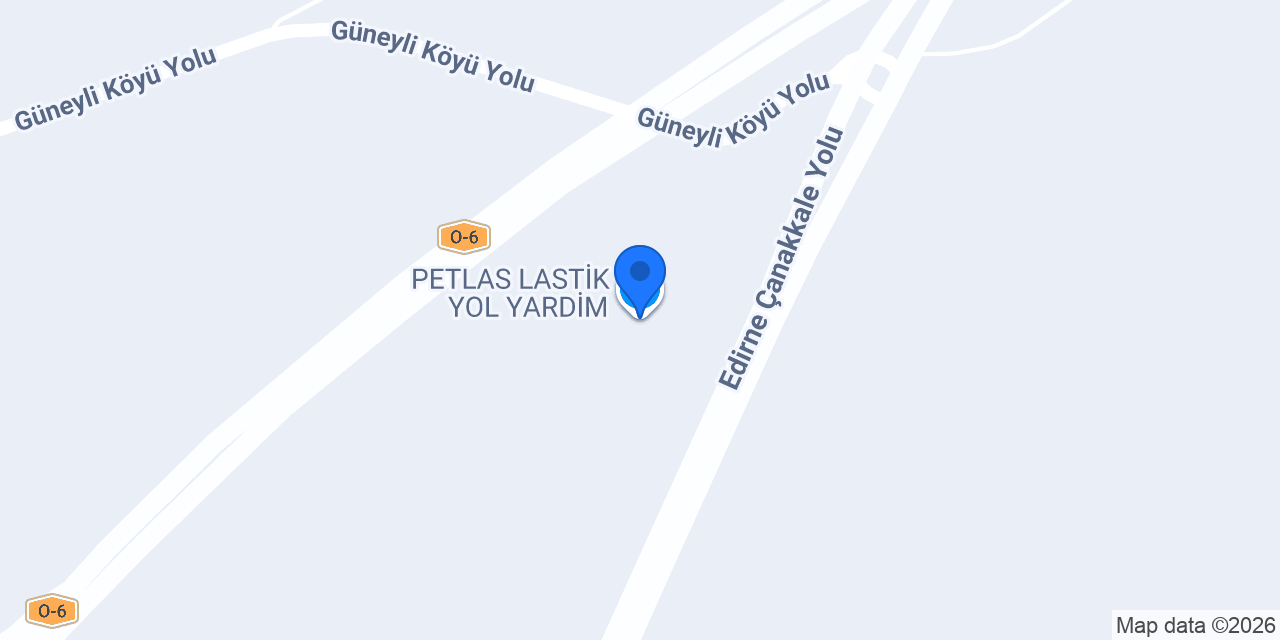 PETLAS LASTİK YOL YARDİM konumu