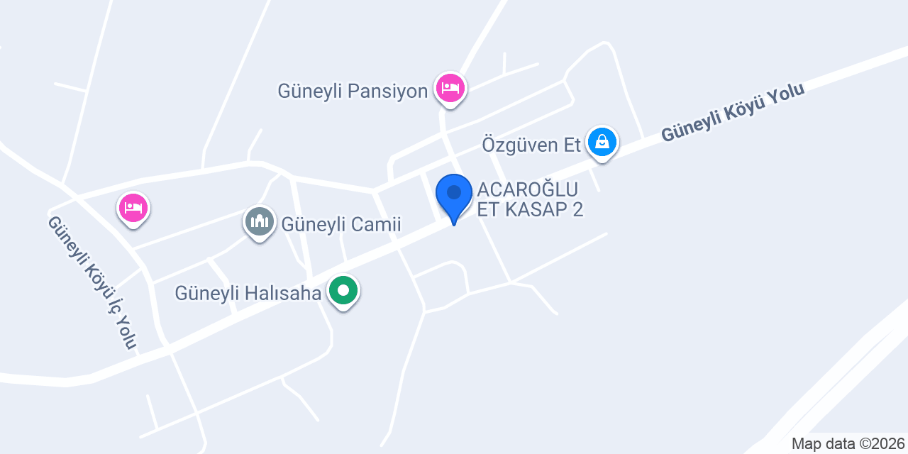 Saros Erkek Kuaförü konumu