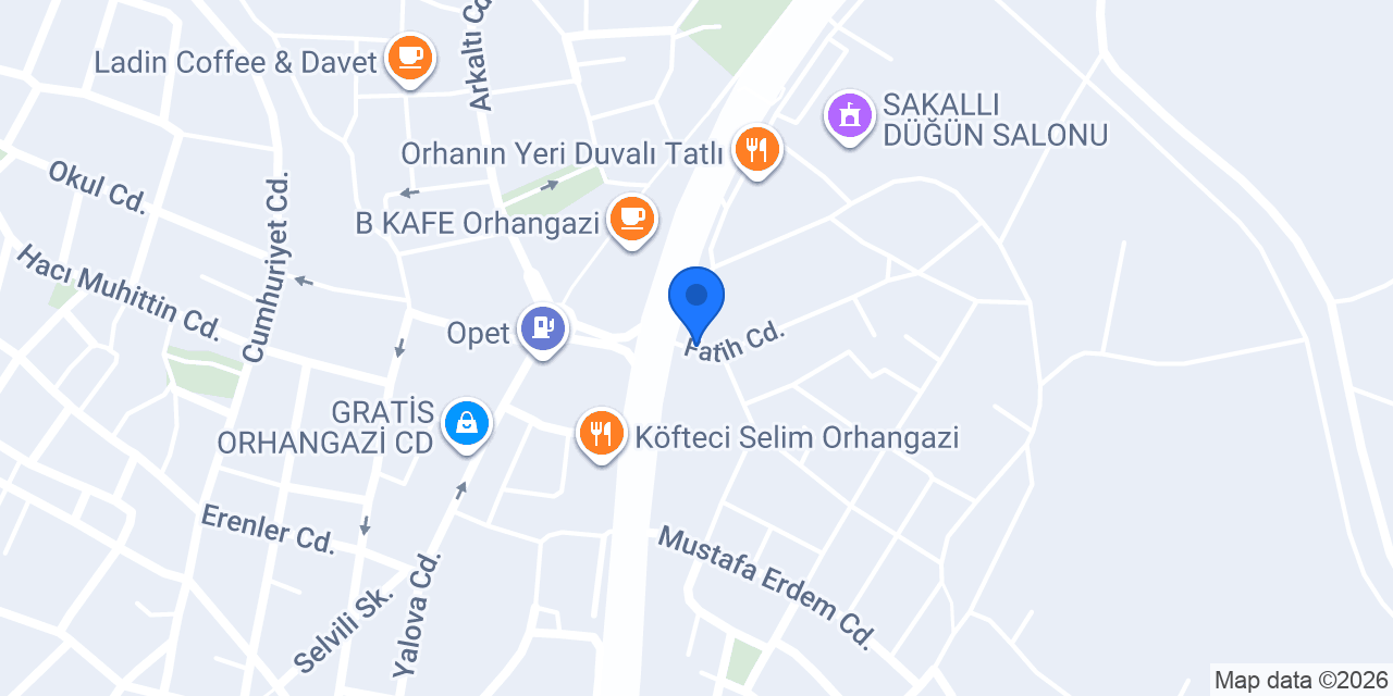 ŞENOL CAFE konumu