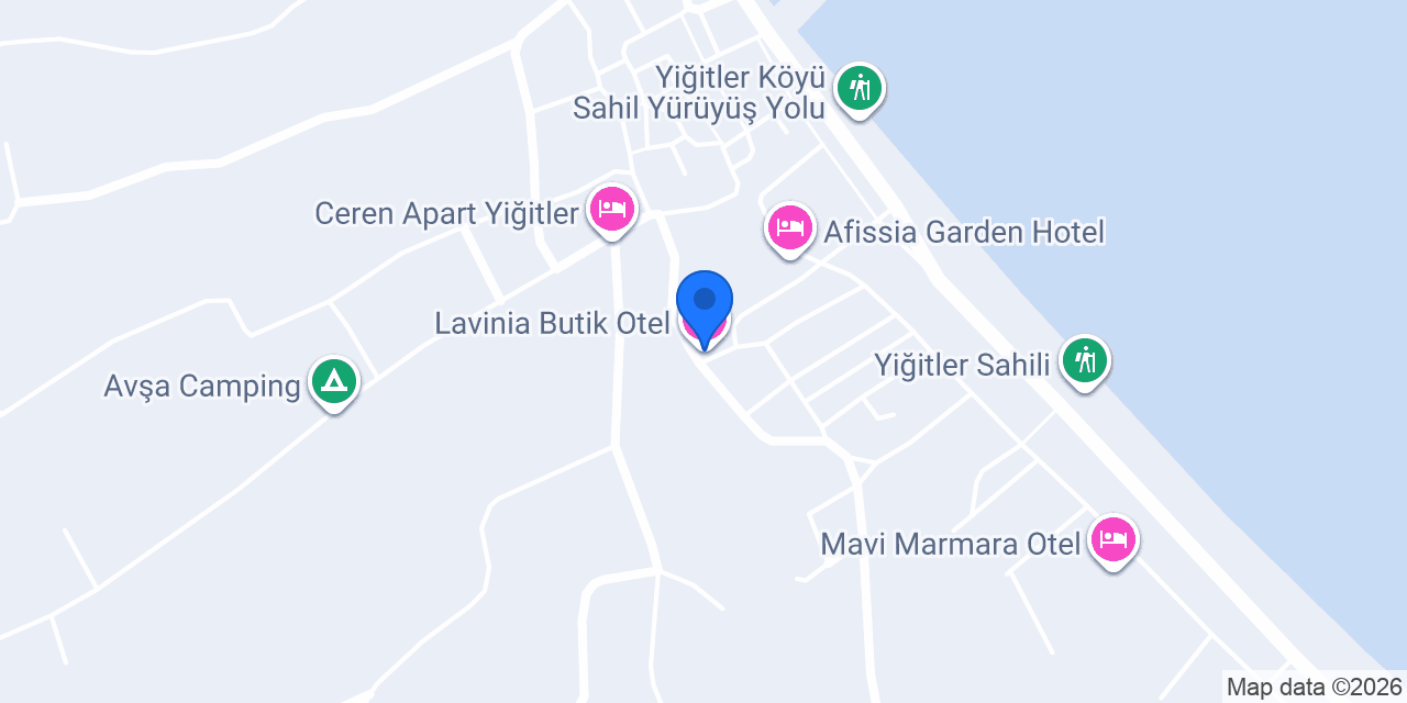 Lavinia Butik Otel konumu