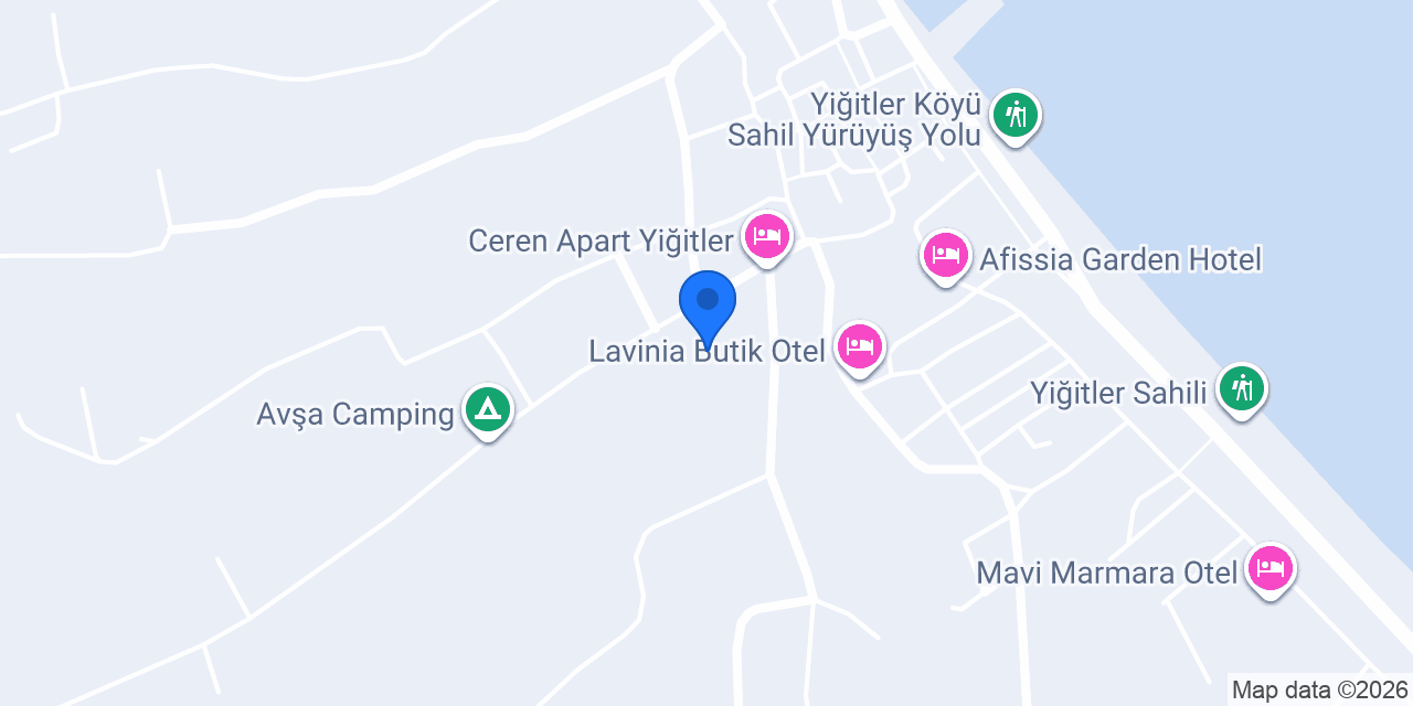 ÖSEM Pansiyon konumu