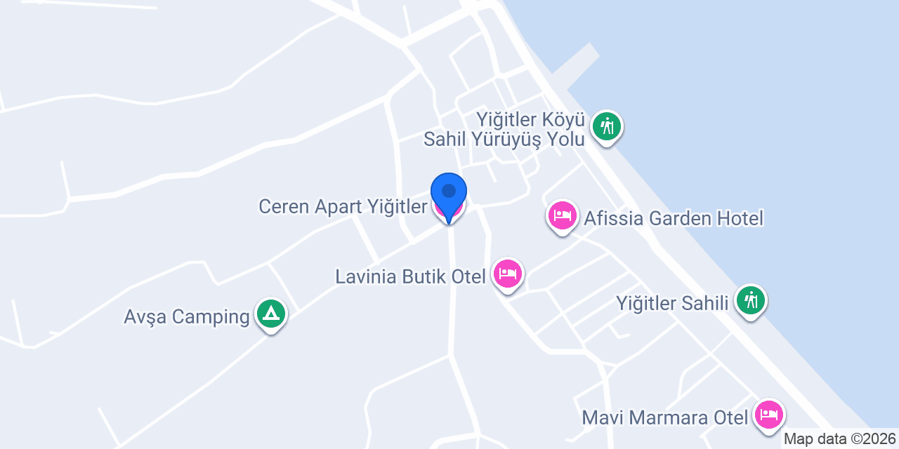 Ceren Apart Yiğitler konumu