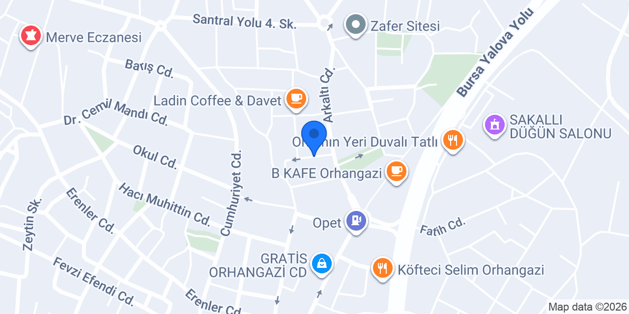 CANSU TİCARET konumu
