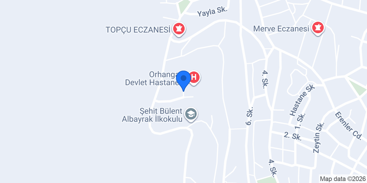 Hastane Taksi konumu