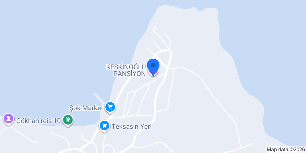 KESKİNOĞLU PANSİYON konumu