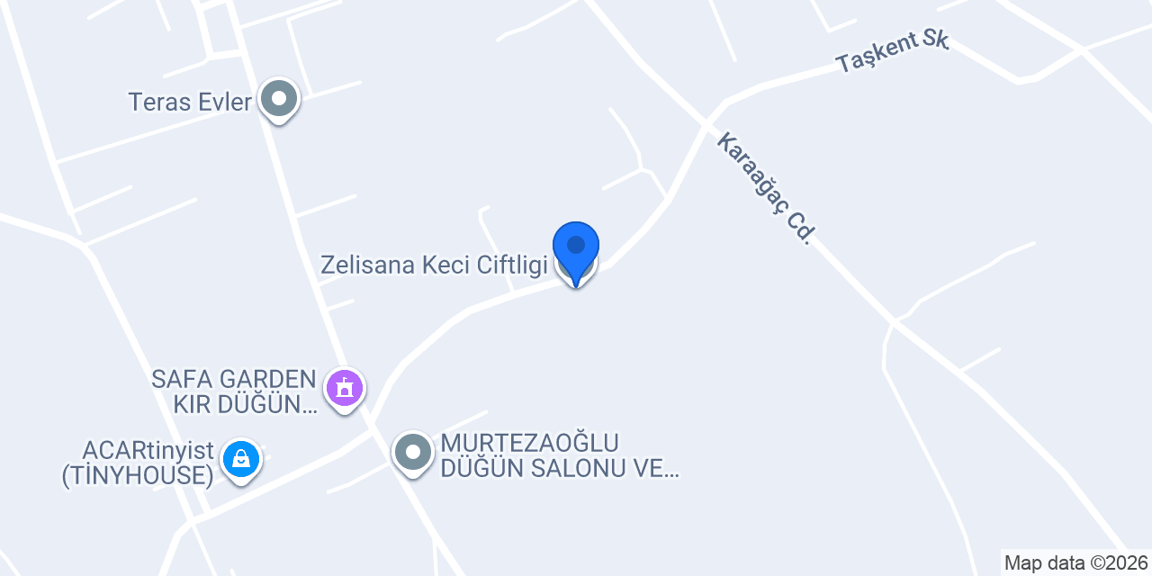 Zelisana Keci Ciftligi konumu