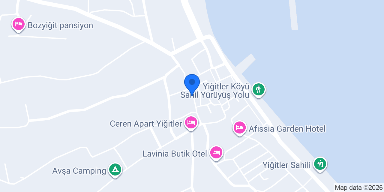 Avşa Bozyiğit Evleri konumu