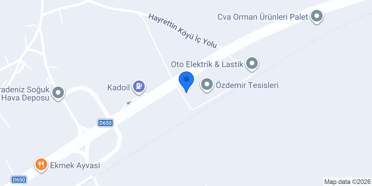 Ozdemir Hotel konumu