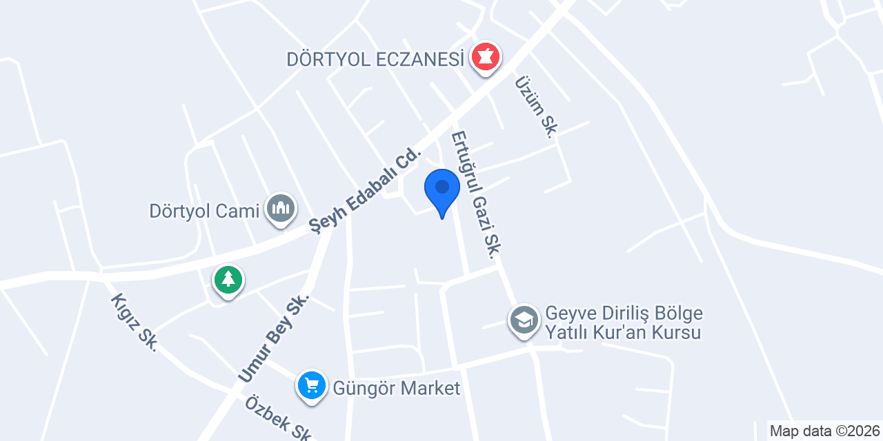 Yılmaz Traktör konumu