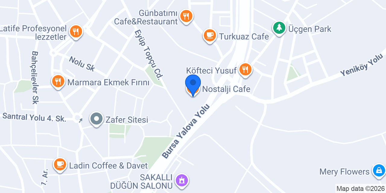 Nostalji Cafe konumu