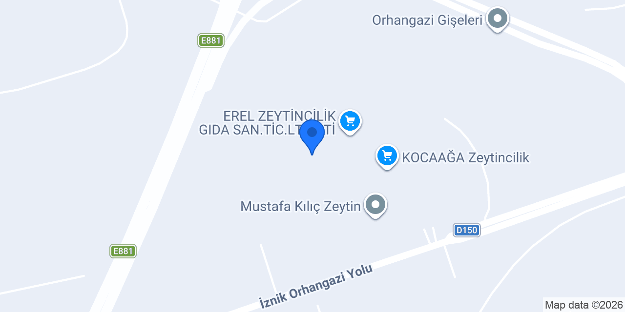 Ekinim Gıda konumu