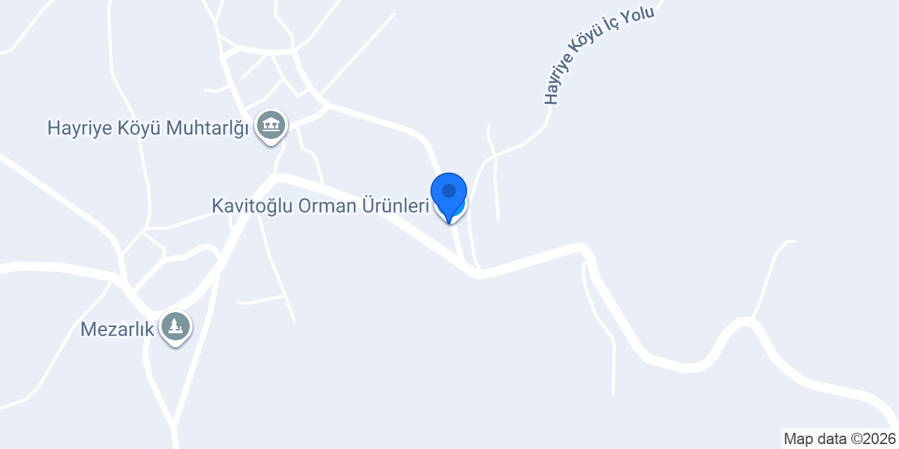 Kavitoğlu Orman Ürünleri konumu