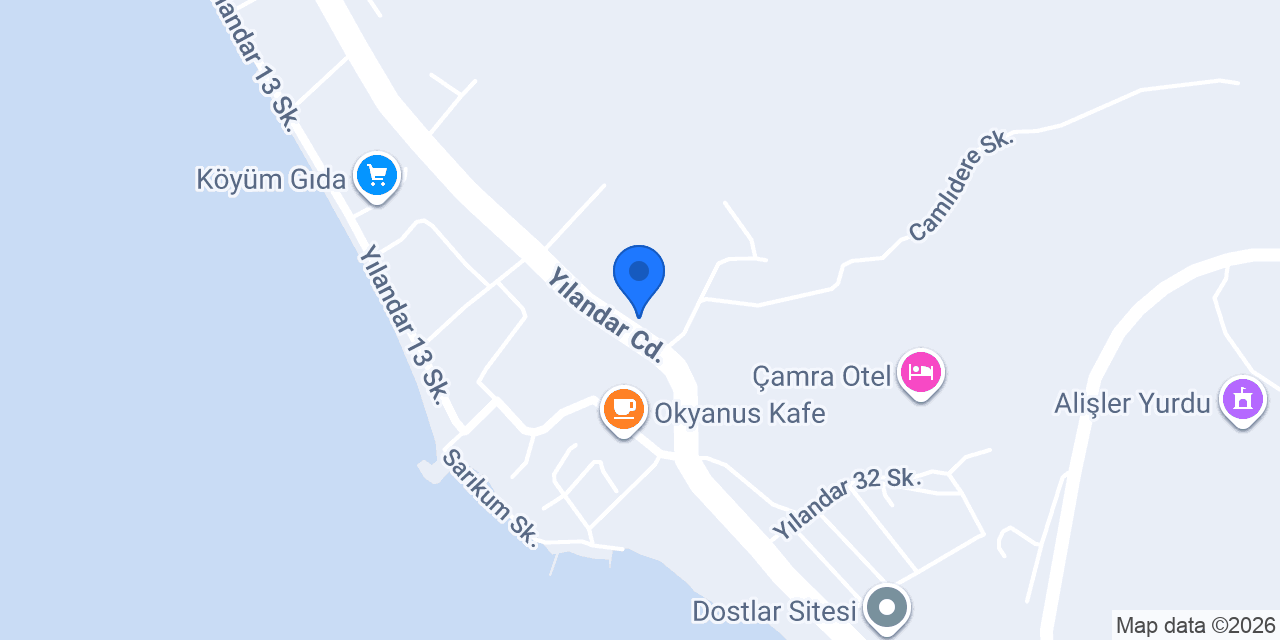 Çiftlik Simit Kafe konumu
