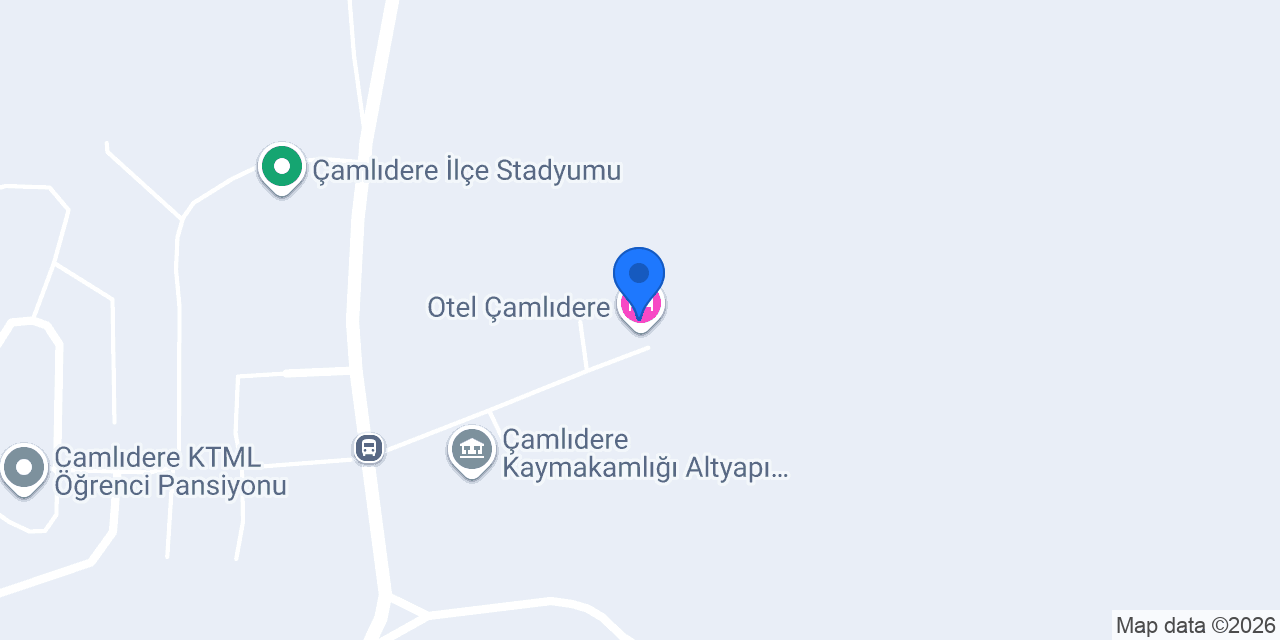Otel Çamlıdere konumu
