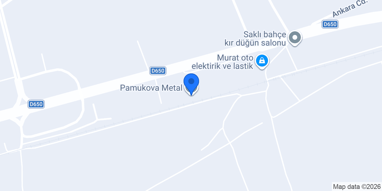 Pamukova Metal konumu