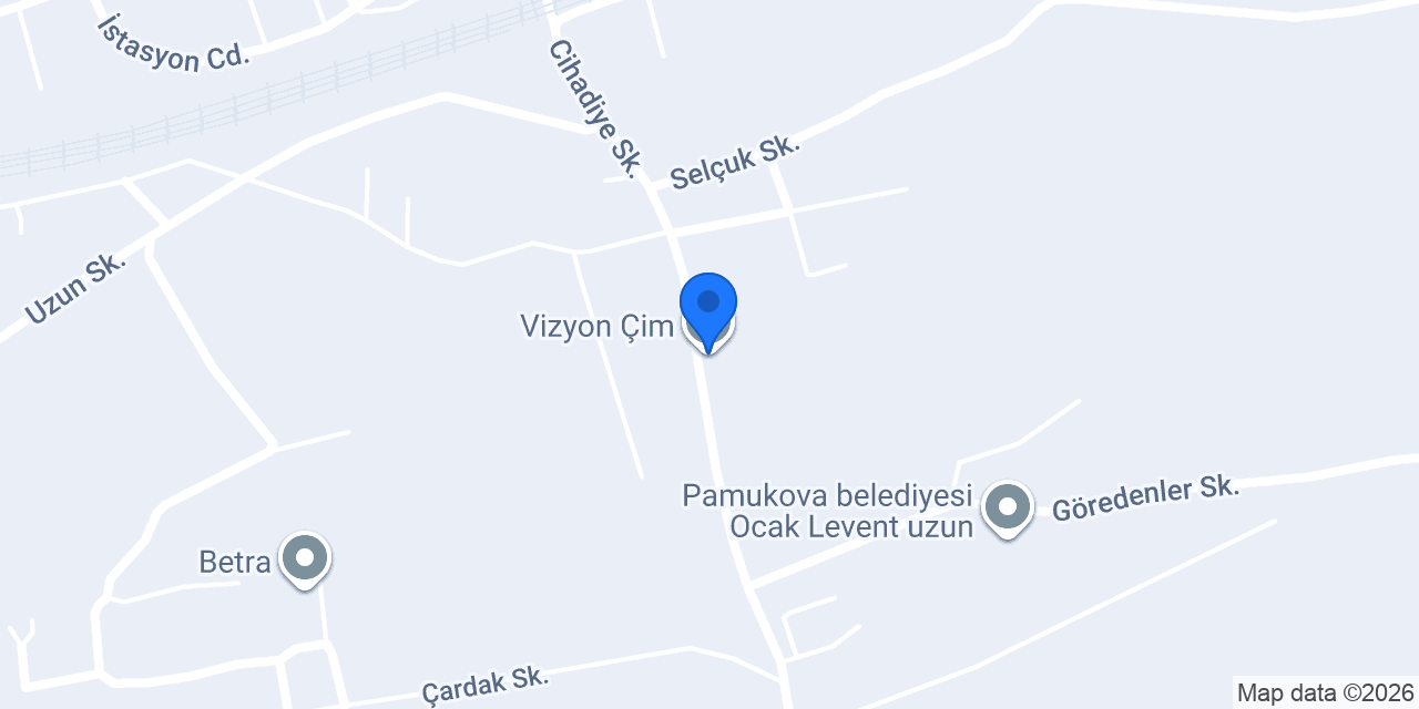 Vizyon Çim konumu