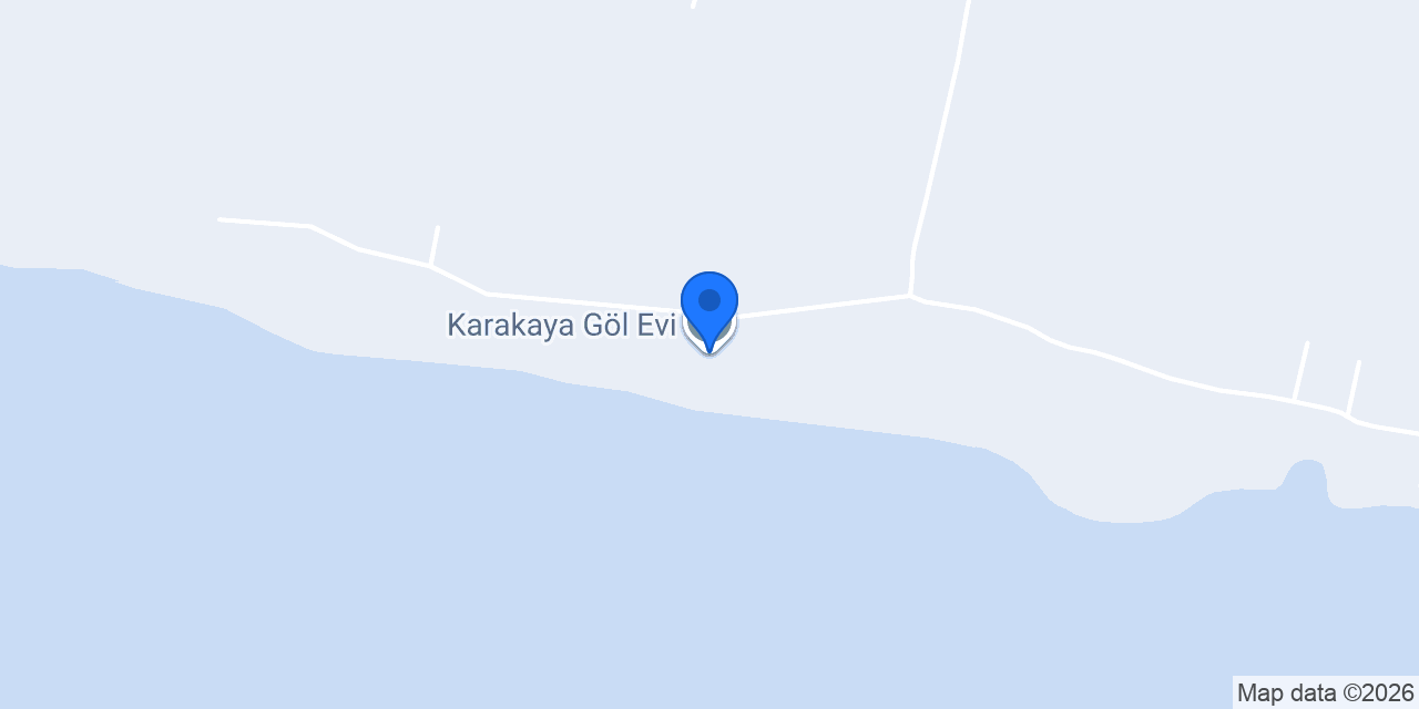 Karakaya Göl Evi konumu