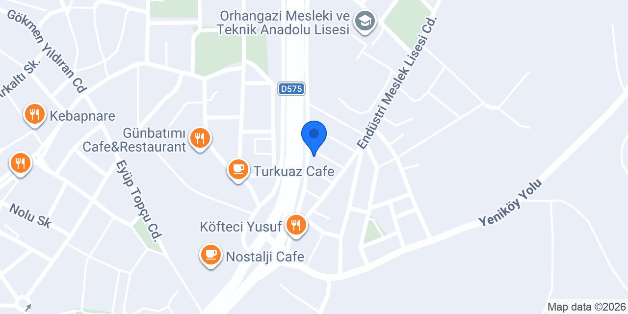 Güman Oto konumu