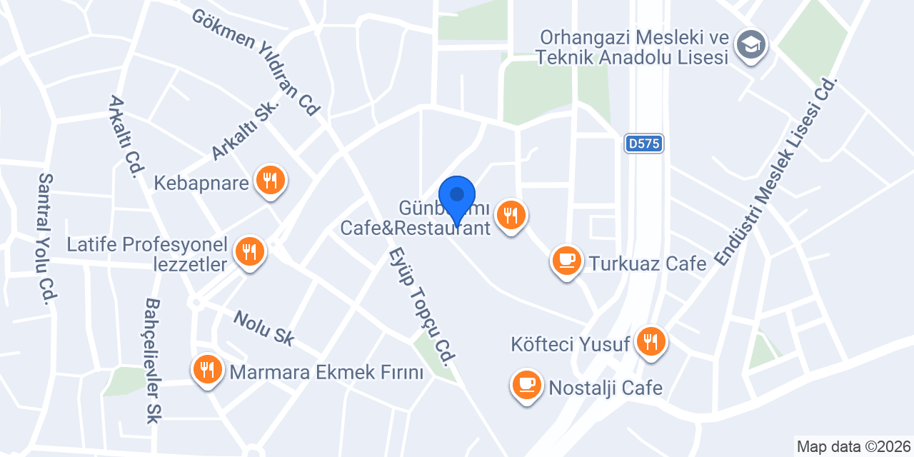 MİLANO CAFE BİSTRO & RESTAURANT konumu