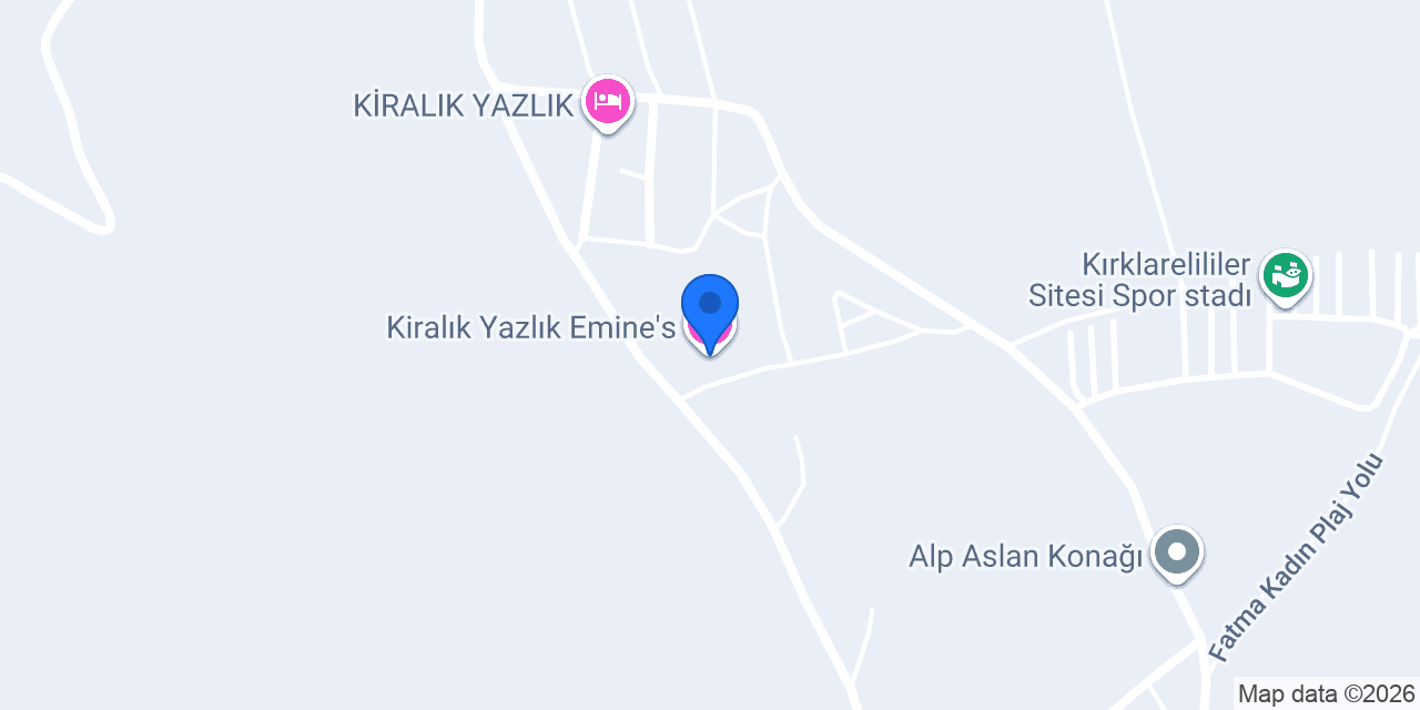 Kiralık Yazlık Emine's konumu
