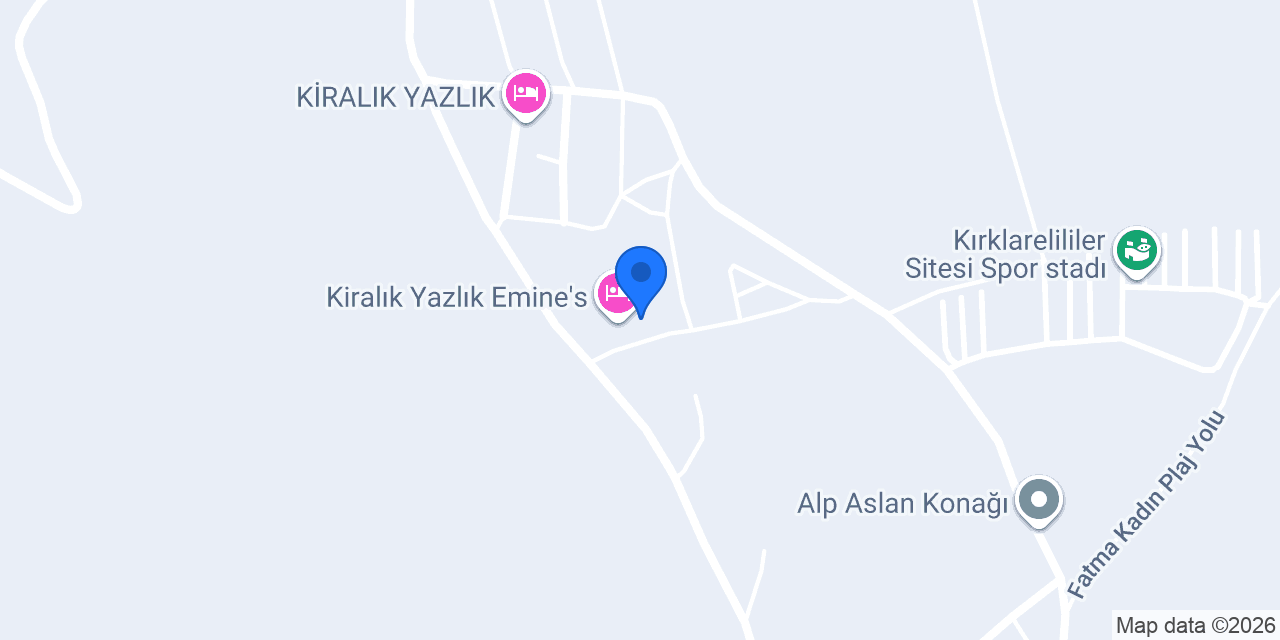 Nilüfer Kiralık Yazlık konumu