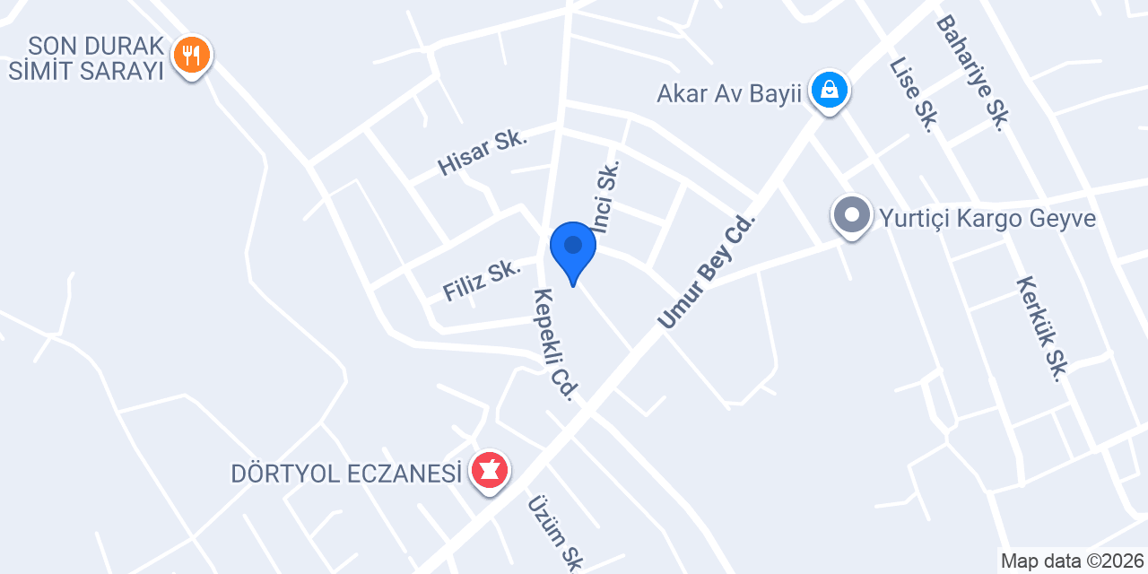 Gökmen Elektrik konumu