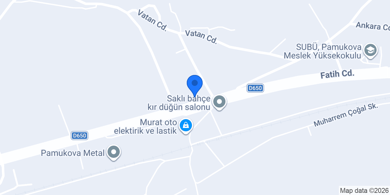 Yılmazer Beton Parke konumu