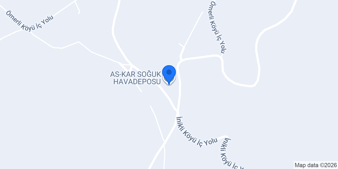 AS-KAR SOĞUK HAVADEPOSU konumu