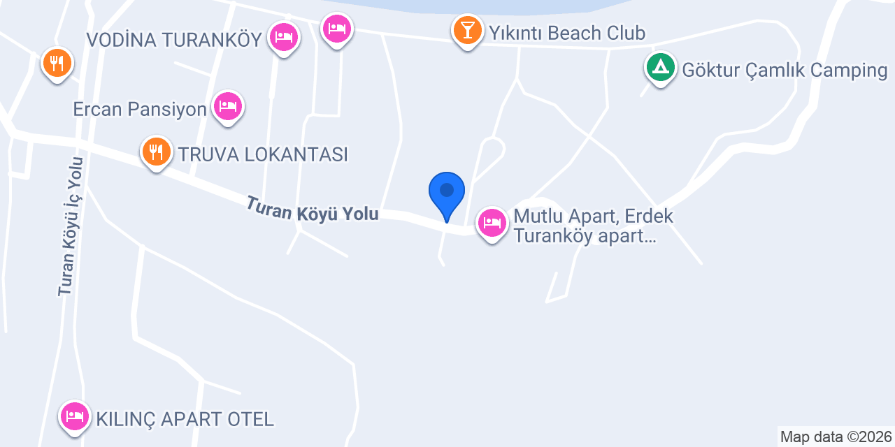ERDEK TURANKÖY 06 ANKARALININ YERİ (ANKARA PANSİYON) konumu