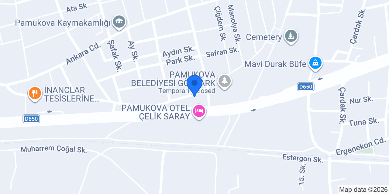 Tarım İlçe Müdürlüğü konumu