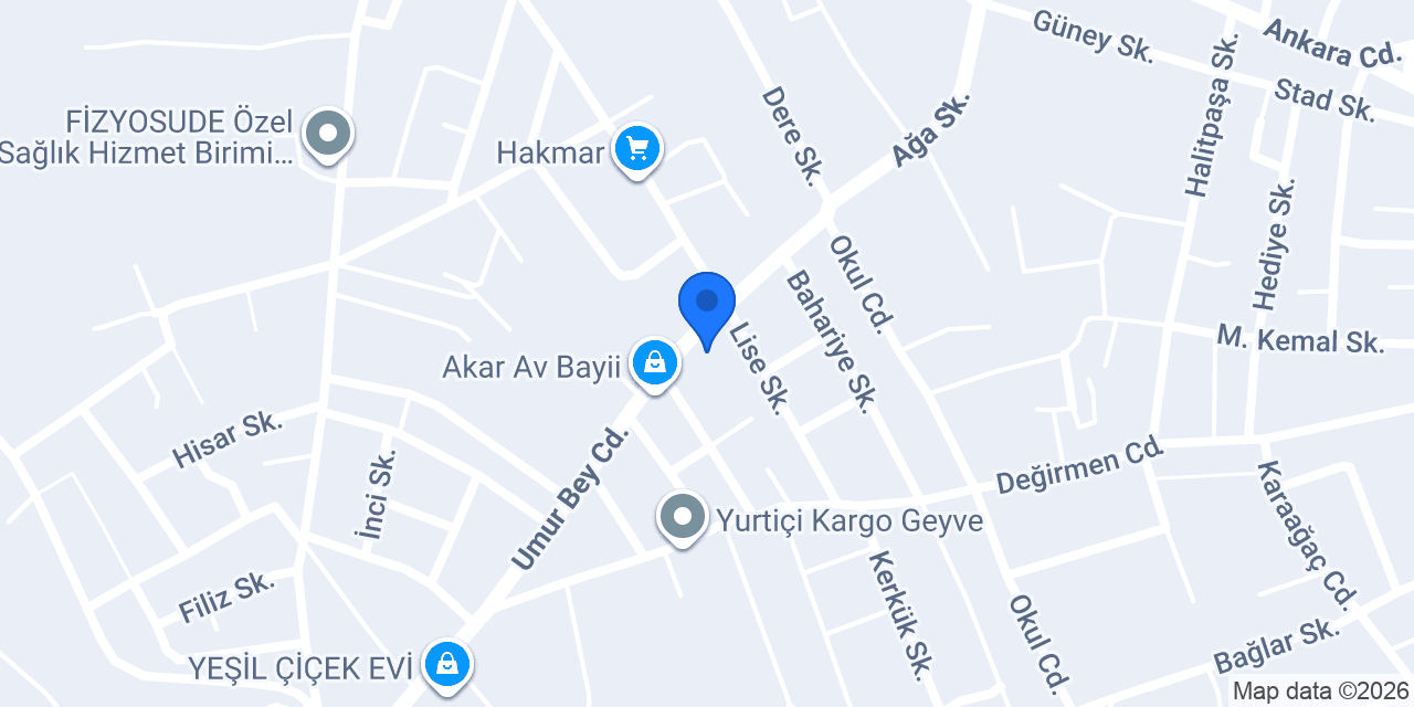 Acar inşaat konumu