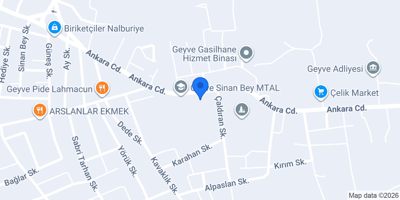 Form Sağlıklı Besinler konumu