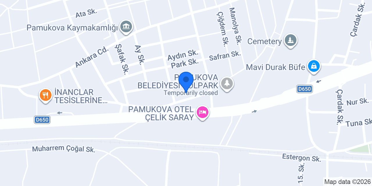 EKŞİLER PAMUKOVA AĞAÇ SANAYİİ konumu