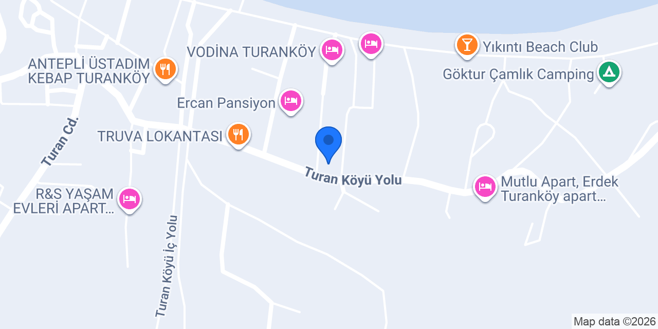 TURANKÖY YASEMİN EVLERİ APART konumu