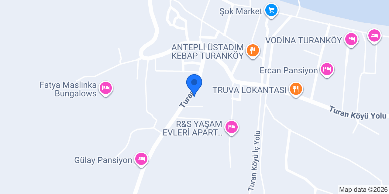 Işıl pansiyon konumu