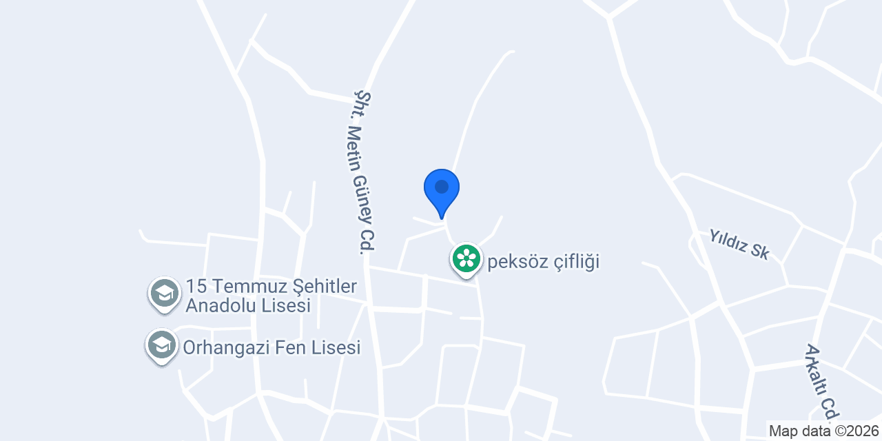 peksöz Hopi bahcesi konumu