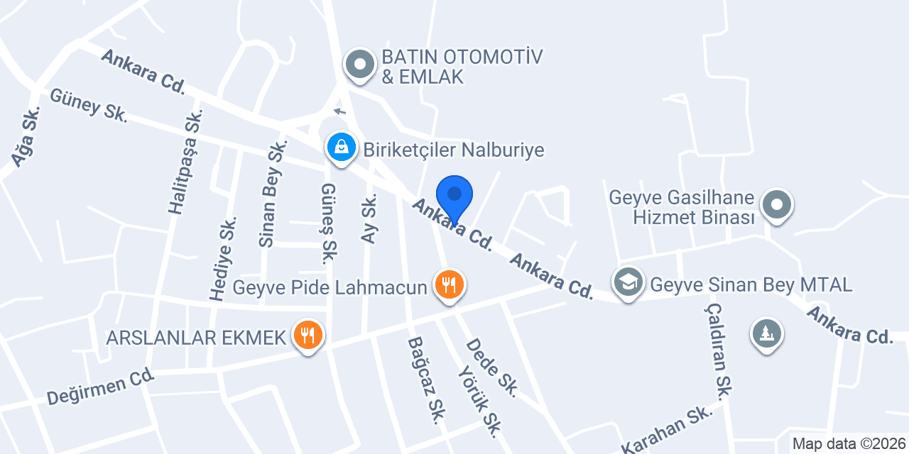 Özkayageridönüșüm konumu