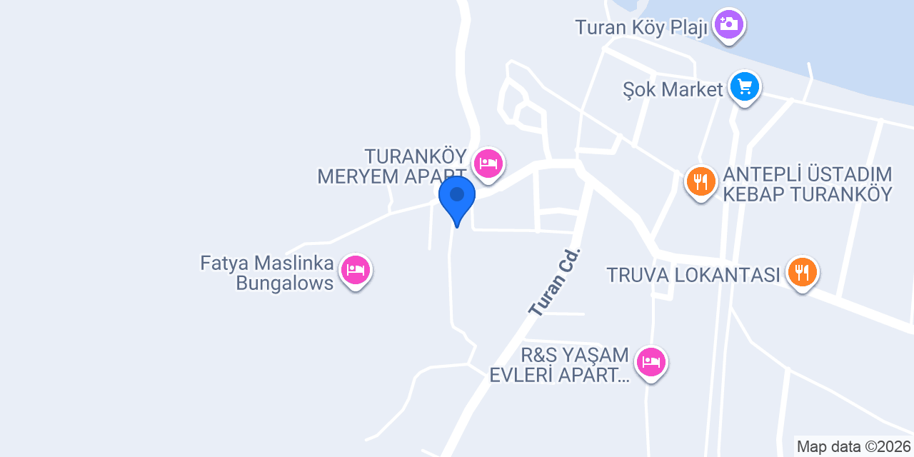 Murat Pansiyon Turanköy konumu