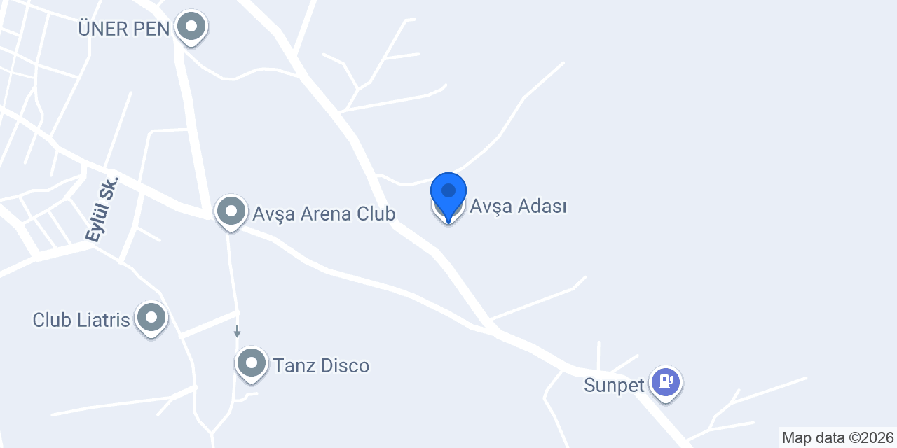 Avşa Adası konumu